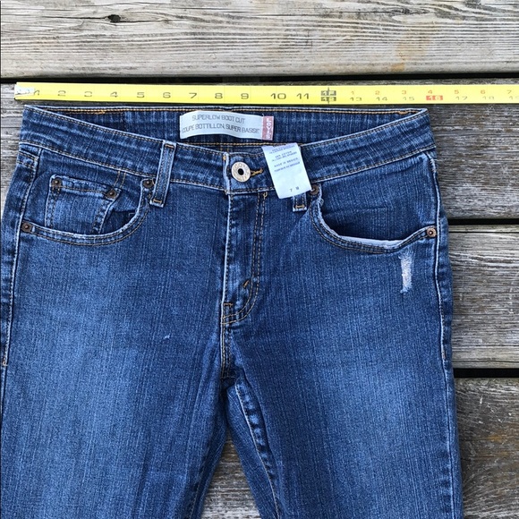 Levi’s Super Low Bootcut Jeans size 7 - Picture 9 of 12